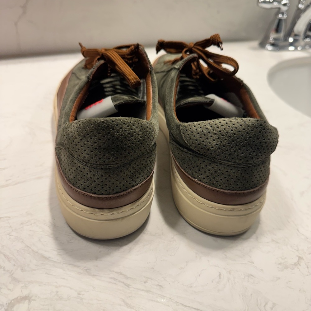 P448 Green and Brown Men's Sneakers